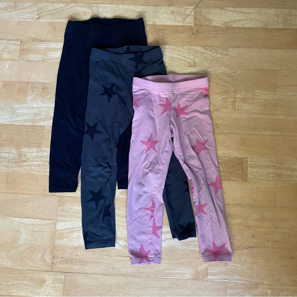3 Pack Girls 5T Leggings